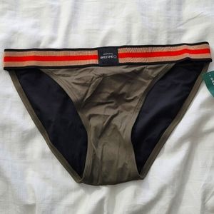 👙 Calvin Klein Army Green Bikini Bottoms